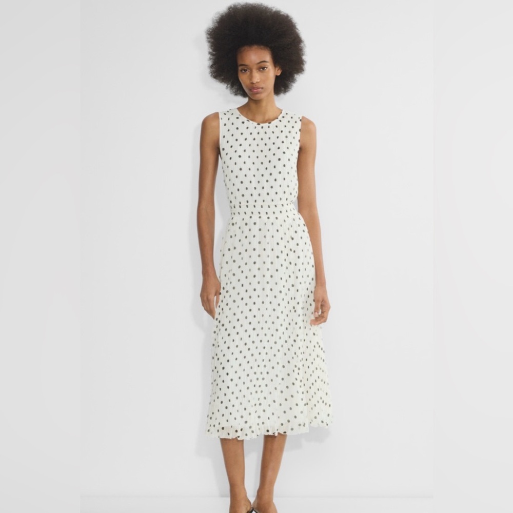 Aritzia Mabel Polka Dot Dress SZ Small